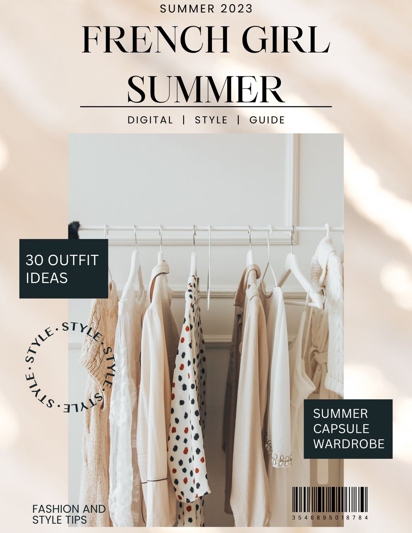 French Girl Summer Capsule Wardrobe 2023: A Digital Style Guide