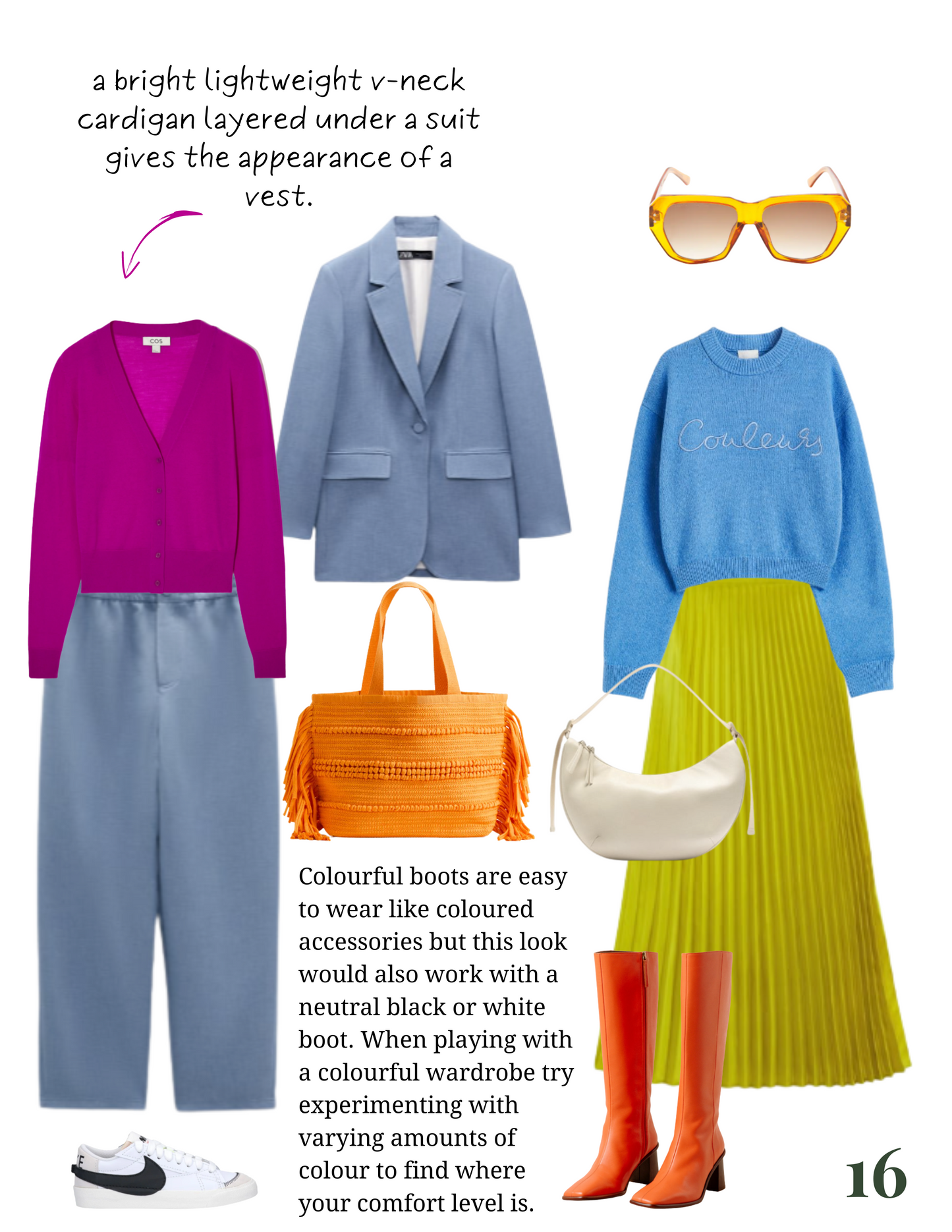A Colourful Capsule Wardrobe for Spring - A Digital Style Guide