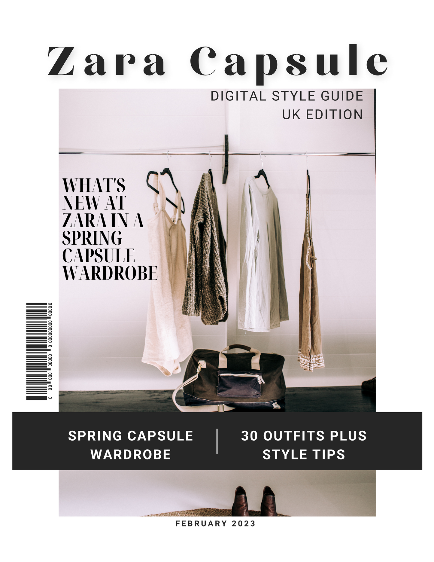A Zara Spring Capsule Wardrobe Digital Style Guide UK Edition