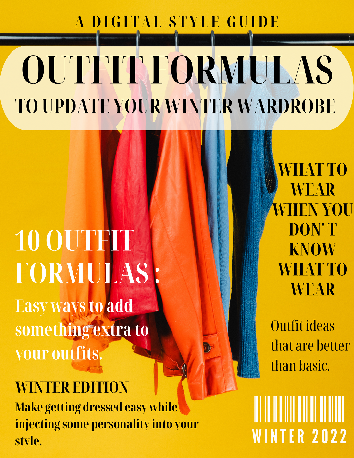 Outfit Formulas to Make Getting Dressed Easier